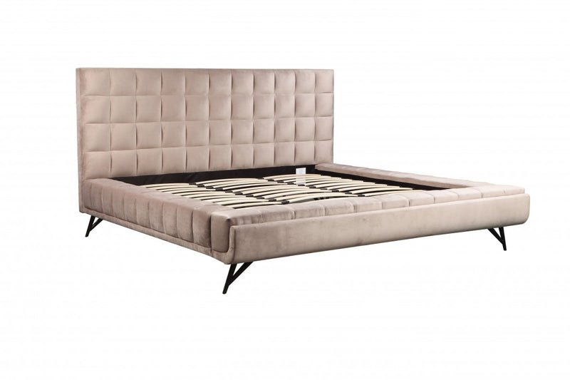 Brassex-King-Platform-Bed-Beige-Zx-376K-Bei-10