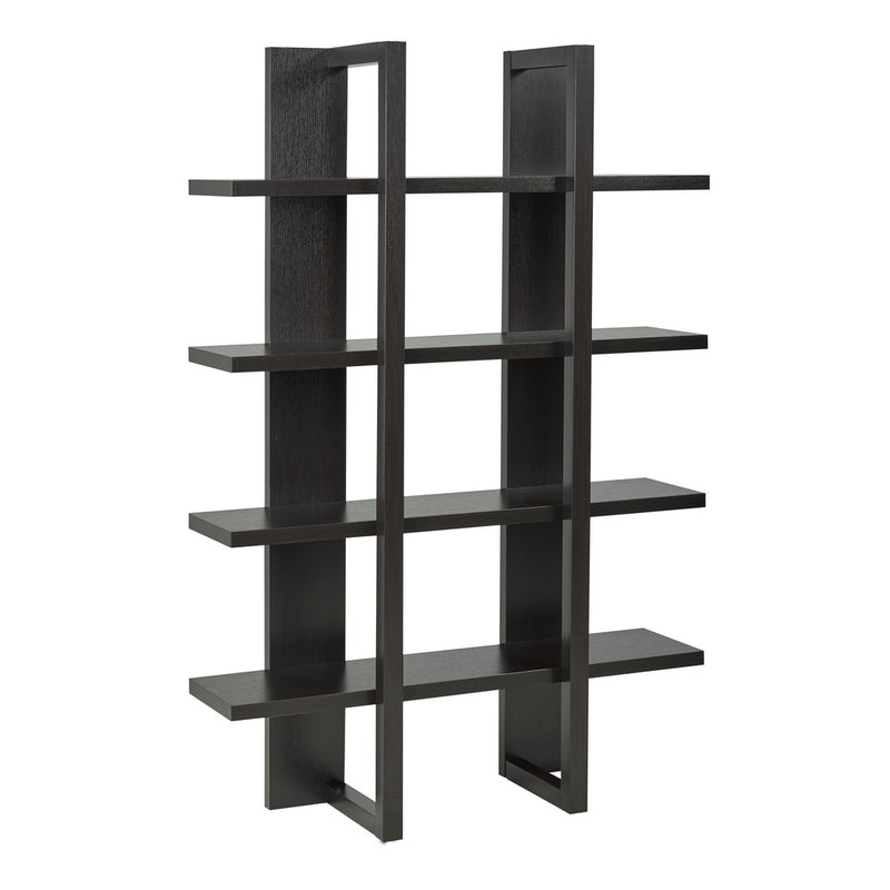 Brassex-Bookcase-Dark-Cherry-18005-1