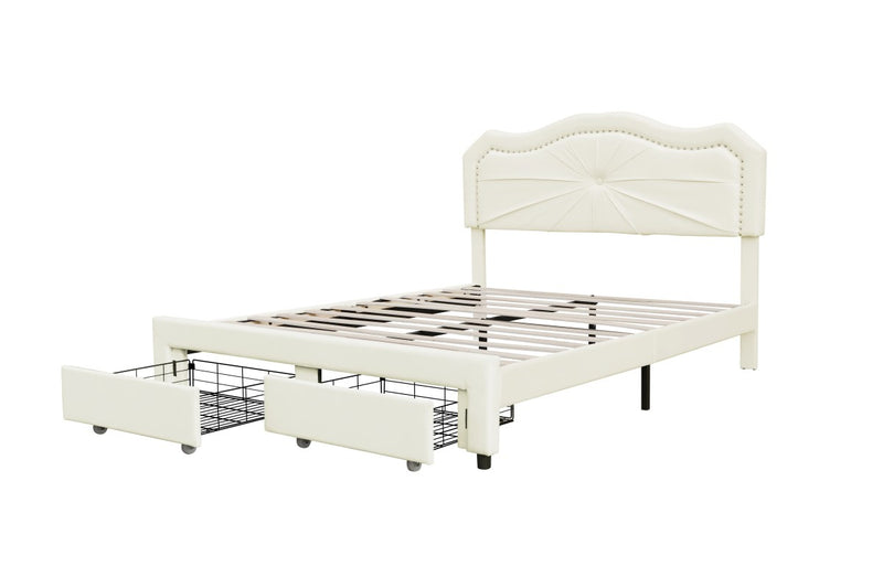 Brassex-Twin-Platform-Bed-Beige-22182-10