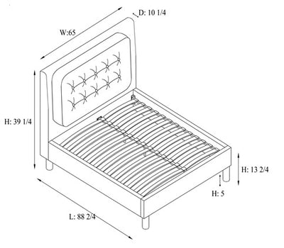 Brassex-Queen-Platform-Bed-Teal-Zx-363Q-Tl-9