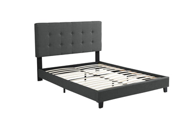 Brassex-Full-Platform-Bed-Dark-Grey-2113-F-Dg-1