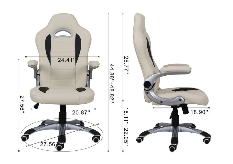 Brassex-Gaming-Chair-Black-White-246-Bei-12