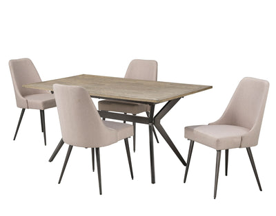 Brassex-5-Piece-Dining-Set-Beige-D655-5-Bei-1