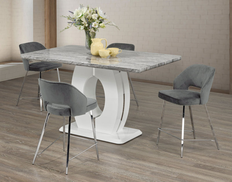 Brassex-5-Piece-Dining-Set-Grey-4023-1