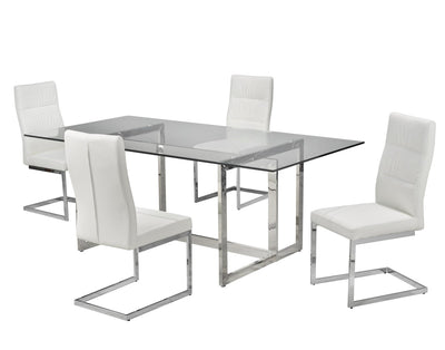 Brassex-5-Piece-Dining-Set-White-5004-1