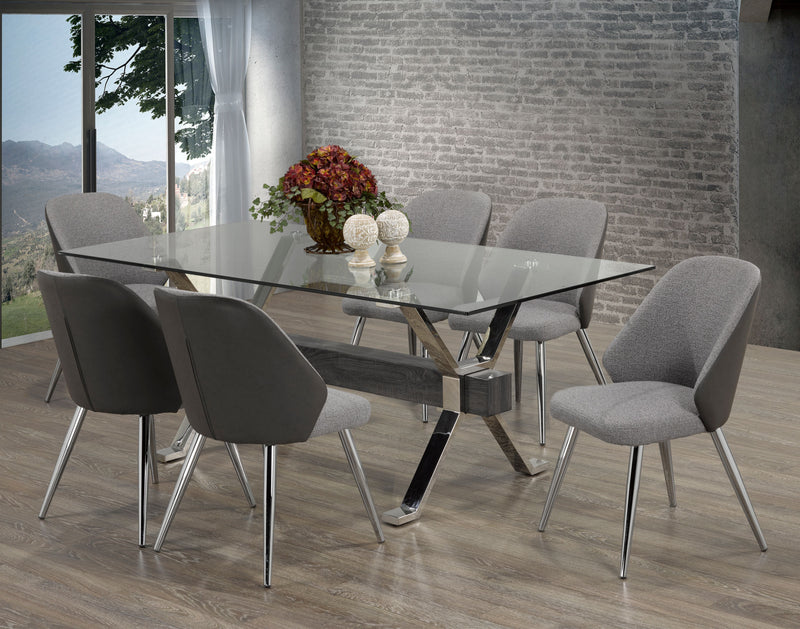 Brassex-7-Piece-Dining-Set-Grey-4030-2