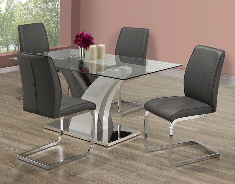 Brassex-5-Piece-Dining-Set-Grey-4019-2