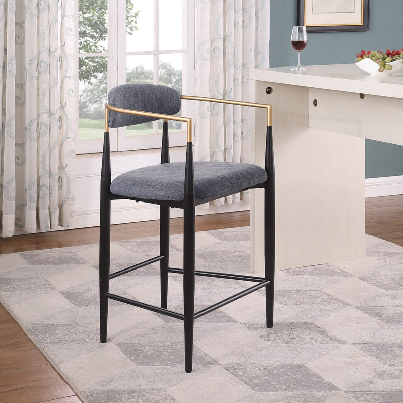 Brassex-Counter-Stool-Set-Of-2-Grey-61327-2