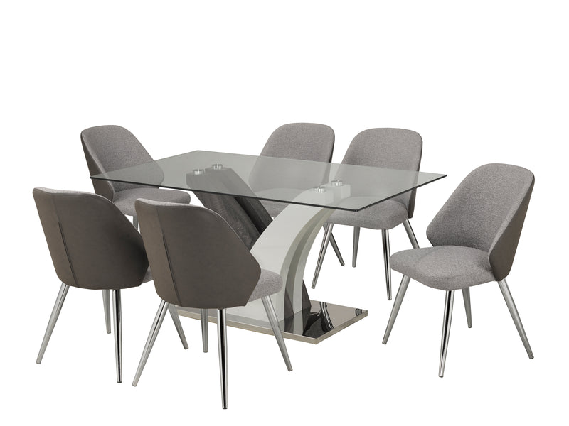 Brassex-7-Piece-Dining-Set-Grey-4008-1