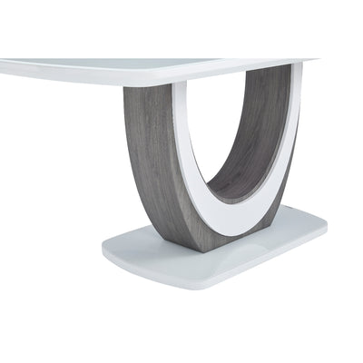 5922-71DT-Dining-Table-White-Glass-&-U-Shaped-Pedestal-Base-17