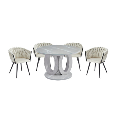 5934-48DT-Round-Dining-Table-with-Glass-&-Faux-Carrara-Marble-21