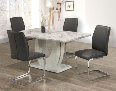 Brassex-5-Piece-Dining-Set-Grey-4058-2