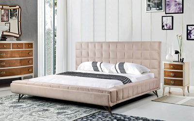 Brassex-King-Platform-Bed-Beige-Zx-376K-Bei-11