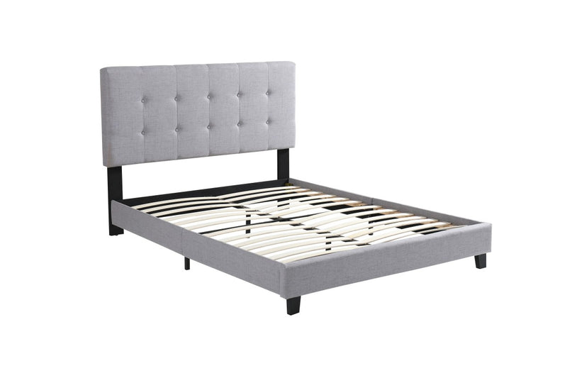 Brassex-Queen-Platform-Bed-Silver-2113-Q-S-1