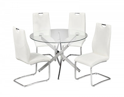 Brassex-5-Piece-Dining-Set-White-4003-1