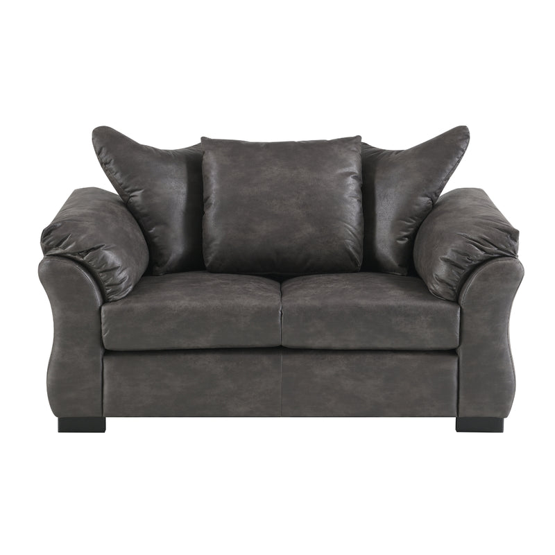 99075CHR-2-Loveseat-Charcoal-Polished-Microfiber-7