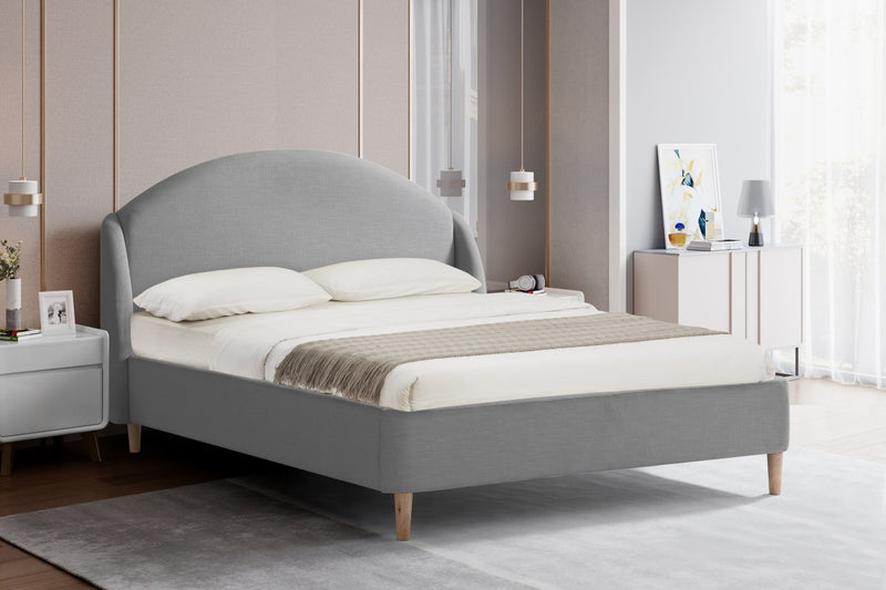 Brassex-Queen-Platform-Bed-Grey-23102-2