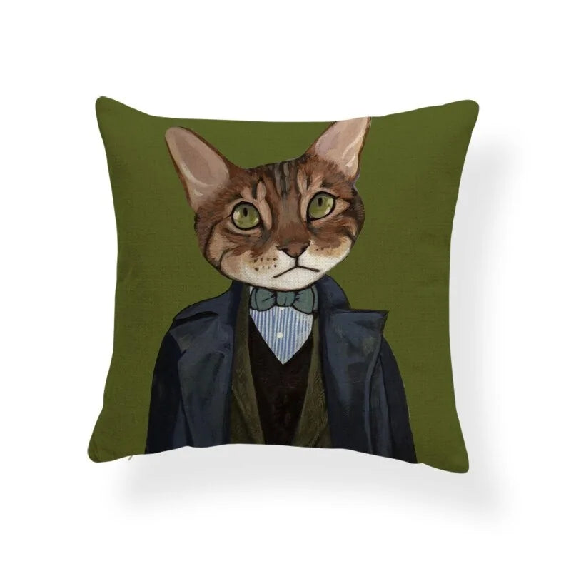 Housses de coussin de la série Cat