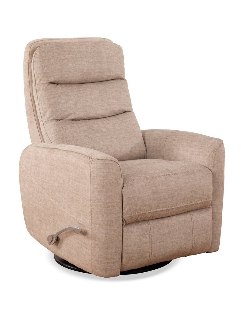 Fauteuil inclinable à bascule Haven en tissu Pearl