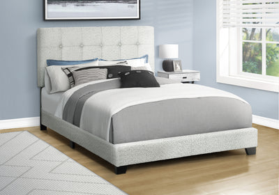 Full Size Upholstered Bed Frame - Transitional Bedroom Furniture