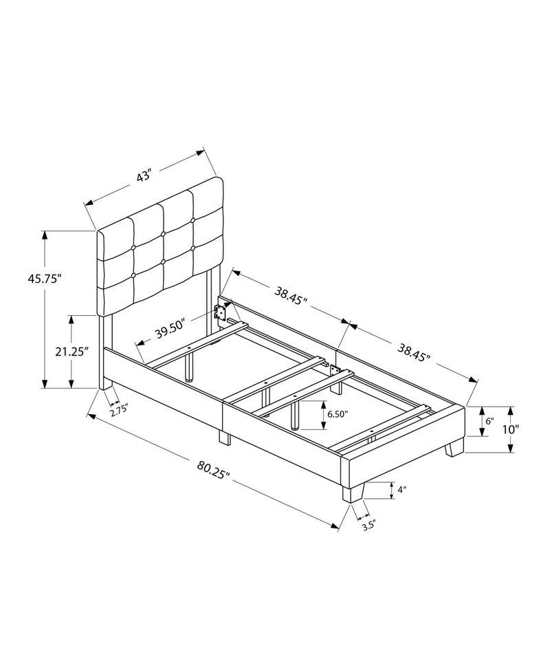 Monarch-Specialties-BED-I-5916T