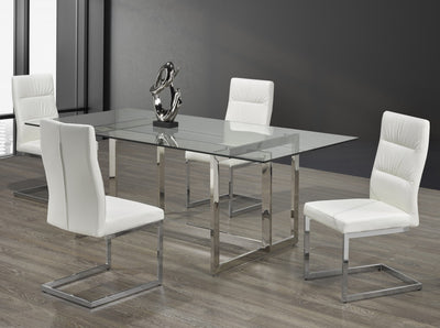 Brassex-5-Piece-Dining-Set-White-5004-2