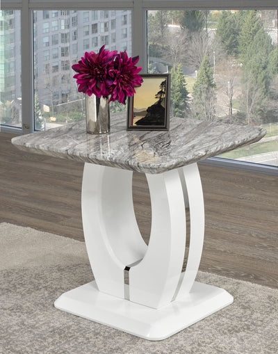 Brassex-End-Table-White-Grey-B-901-E-11