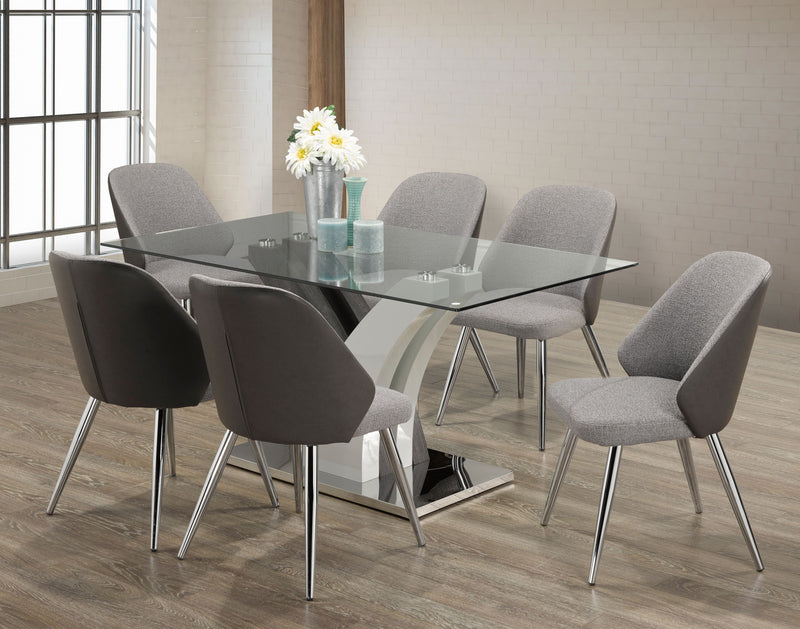 Brassex-7-Piece-Dining-Set-Grey-4008-2