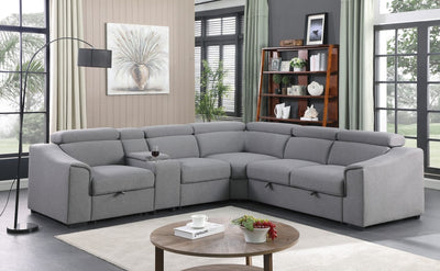 Brassex-Rhf-Sectional-Sofa-Bed-Grey-75652-2