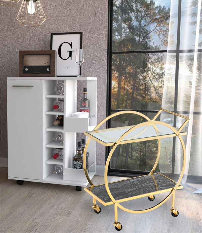 Brassex-Bar-Cart-Gold-99031-2