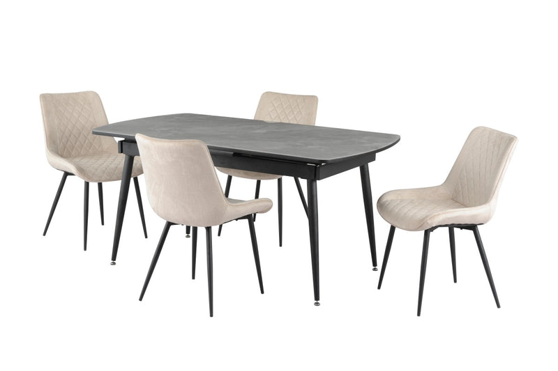 Brassex-5-Piece-Dining-Set-Grey-Beige-19651-1