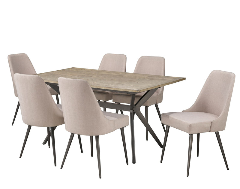 Brassex-7-Piece-Dining-Set-Beige-D655-7-Bei-1