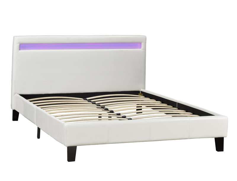 Brassex-Queen-Platform-Bed-White-Lx688-Q-Wh-1