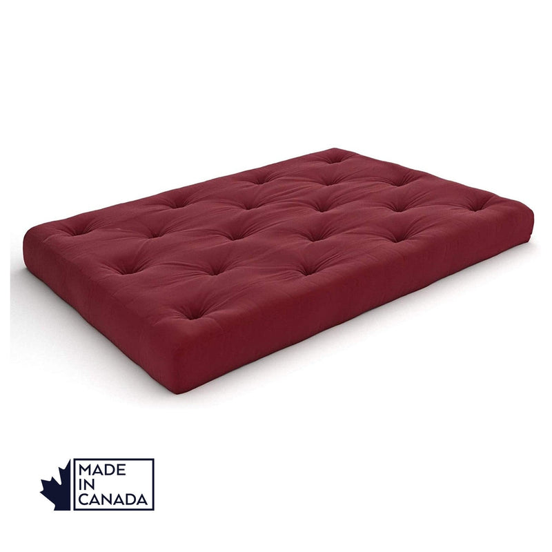 Burgundy Futon Mattress Canada