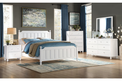 Wellsummer White Bedroom Collection