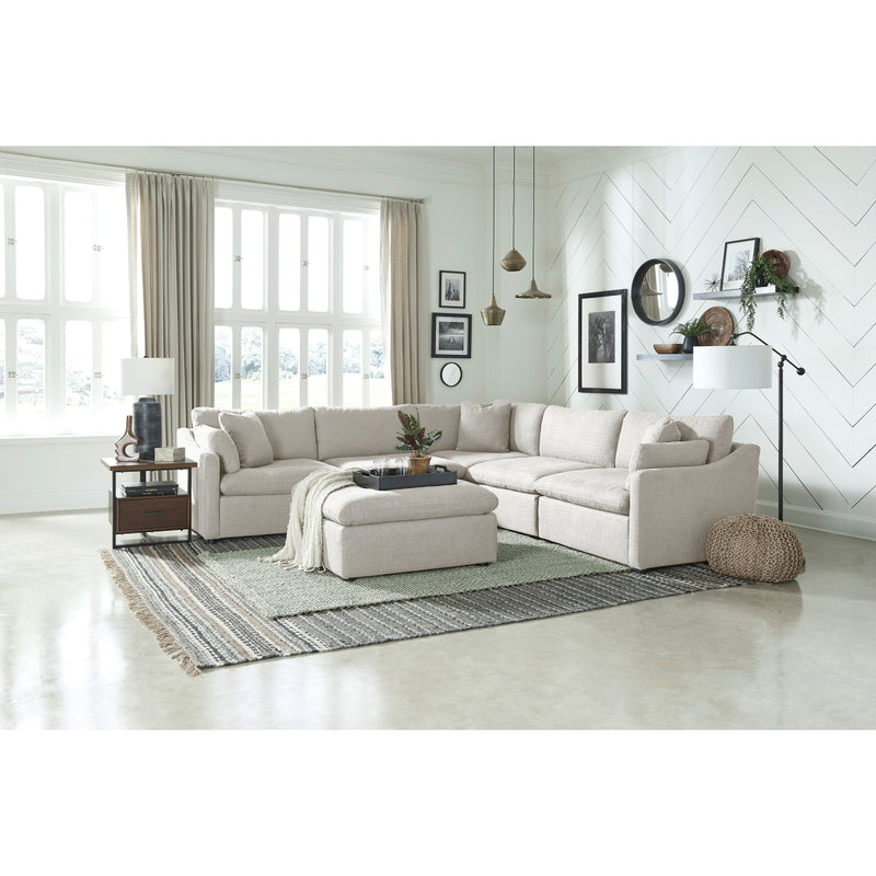 Affordable furniture in Canada: 9544BE-CR Wedge/Corner Seat with 1 Pillow-10