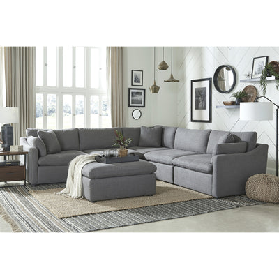 Affordable furniture in Canada: 9544GY-CR corner seat.-8