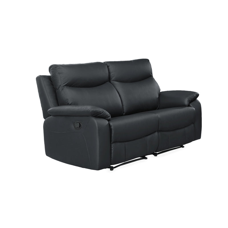 Affordable furniture in Canada: 2-piece Modular Reclining Loveseat, 99201BLK-2-9