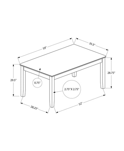 Monarch-I-1330-ESPRESSO-DINING-TABLE-16