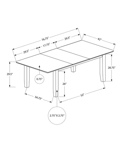 Monarch-I-1331-ESPRESSO-DINING-TABLE-32