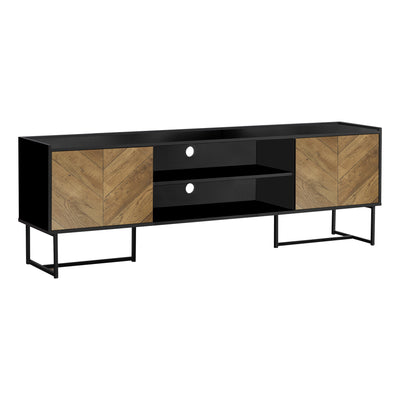 Meuble TV 72" - Console moderne avec meuble de rangement - Design contemporain