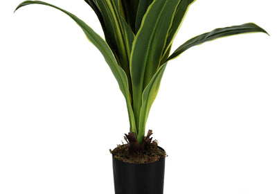 Arbre Dracaena de 47 po de hauteur : fausse plante d'intérieur, touche réelle, verdure décorative parfaite