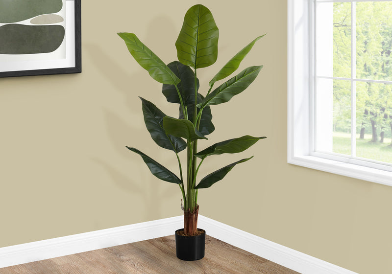 Arbre Strelitzia de 59 po de hauteur : fausse plante d&