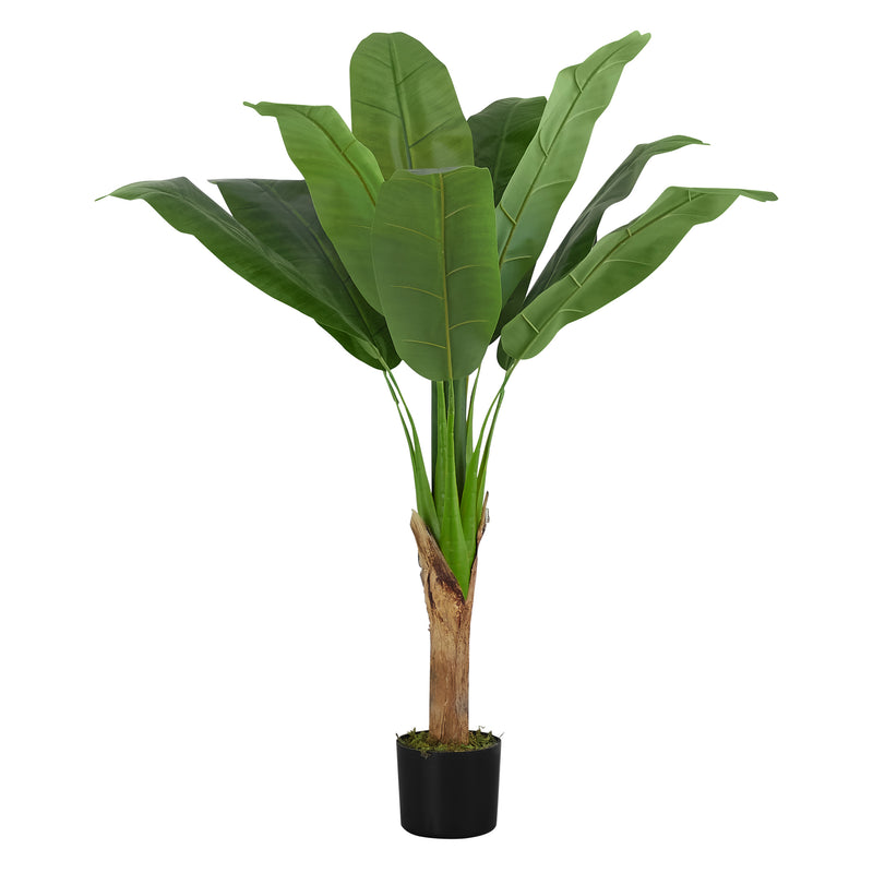 Bananier artificiel de 43 po de hauteur – Plante décorative d&