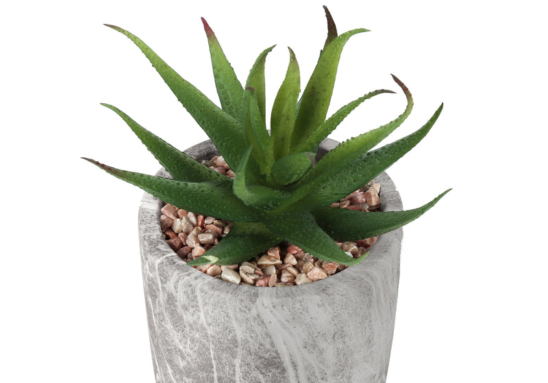 Ensemble de 2 plantes succulentes artificielles – Verdure décorative d&