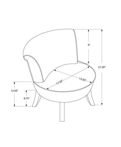 Juvenile Chair - White Leather-Look - I 8155