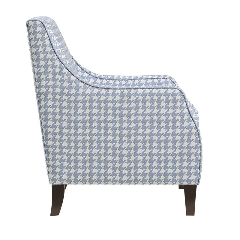 Fischer Collection Blue Accent Chair - MA-1110BU-1