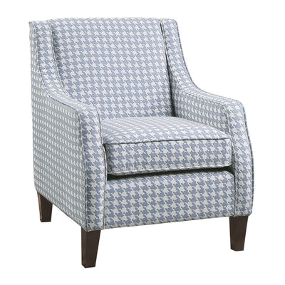 Fischer Collection Blue Accent Chair - MA-1110BU-1