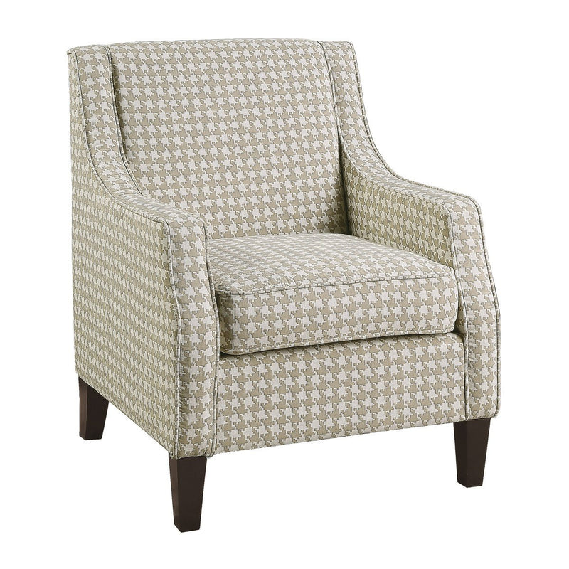 Fischer Collection Khaki Accent Chair - MA-1110KH-1