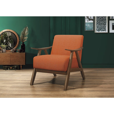 Damala Orange Accent Chair - MA-1138RN-1